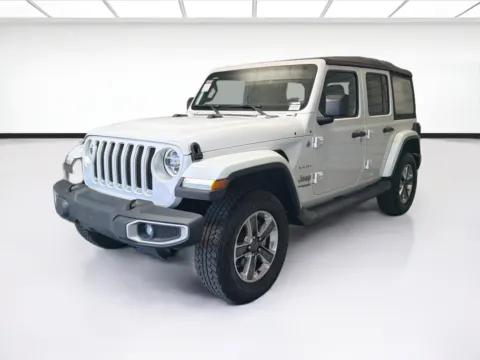 White 2018 Jeep Wrangler Unlimited Sahara for sale in Montclair, CA