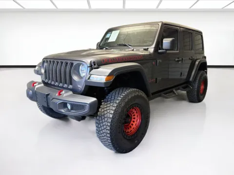 Gray 2020 Jeep Wrangler Unlimited Rubicon for sale in Montclair, CA