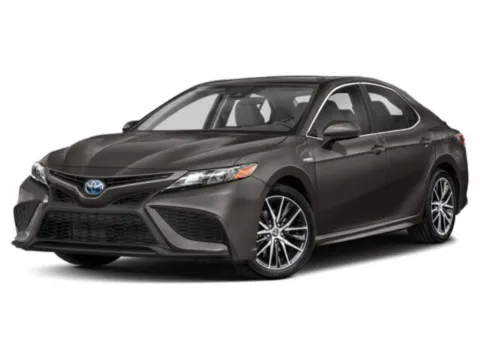 Silver 2021 Toyota Camry Hybrid SE for sale in Montclair, CA