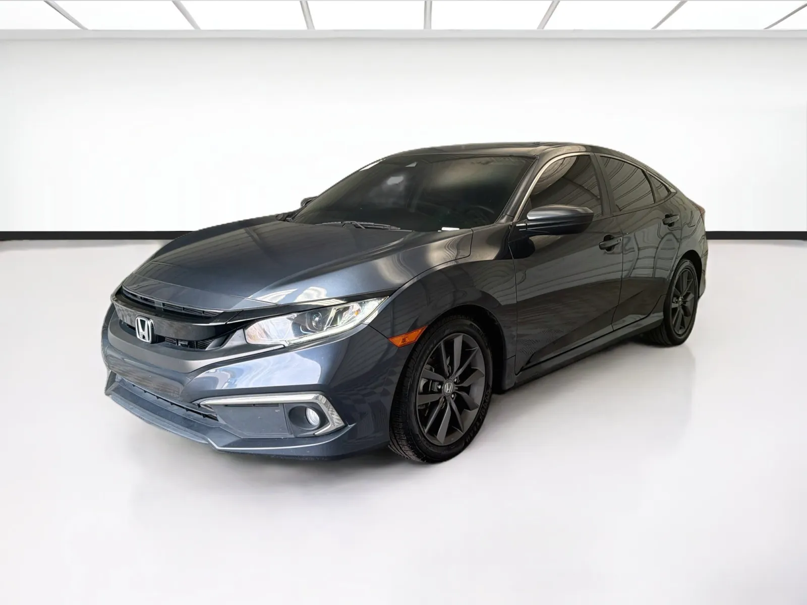 Blue 2020 Honda Civic EX for sale in Montclair, CA