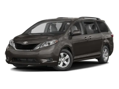 White 2017 Toyota Sienna L 7 Passenger for sale in Montclair, CA