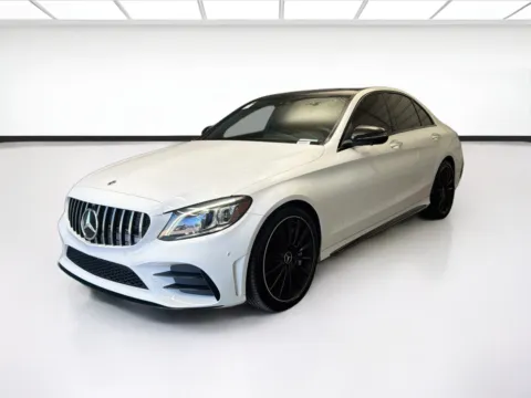 White 2020 Mercedes-Benz C-Class C 43 AMG 4MATIC for sale in Montclair, CA