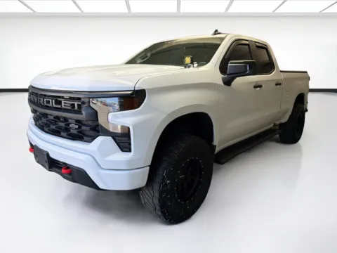 White 2023 Chevrolet Silverado 1500 Custom for sale in Montclair, CA