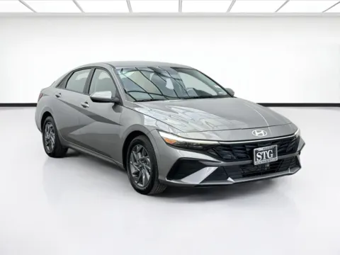 Another view of 2025 Hyundai Elantra Hybrid Blue for sale in Montclair, CA at STG Montclair