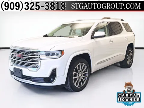 White 2023 GMC Acadia Denali for sale in Montclair, CA
