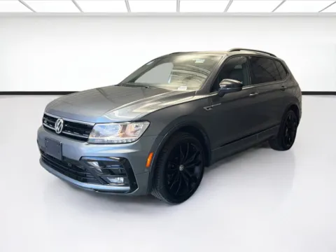 Gray 2021 Volkswagen Tiguan 2.0T SE R-Line Black for sale in Montclair, CA