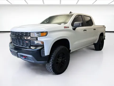 White 2020 Chevrolet Silverado 1500 Custom Trail Boss for sale in Montclair, CA