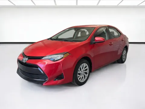 Red 2017 Toyota Corolla LE for sale in Montclair, CA