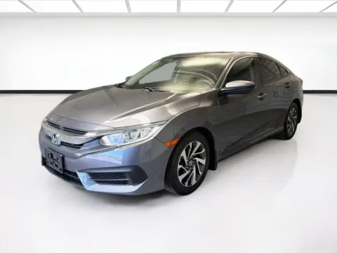 Gray 2016 Honda Civic EX for sale in Montclair, CA