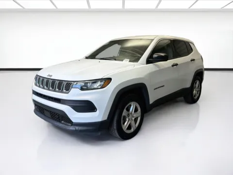 White 2023 Jeep Compass Sport for sale in Montclair, CA
