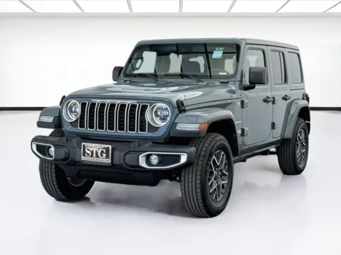Gray 2024 Jeep Wrangler Sahara for sale in Montclair, CA