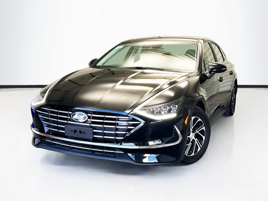 Used 2023 Hyundai Sonata Hybrid Blue for sale in Montclair