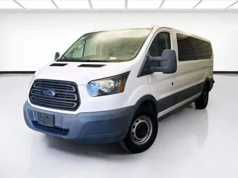 White 2015 Ford Transit-350 XL w/ Privacy glass for sale in Montclair, CA