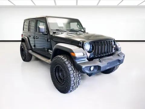 Another view of 2021 Jeep Wrangler Unlimited Sport for sale in Montclair, CA at STG Montclair