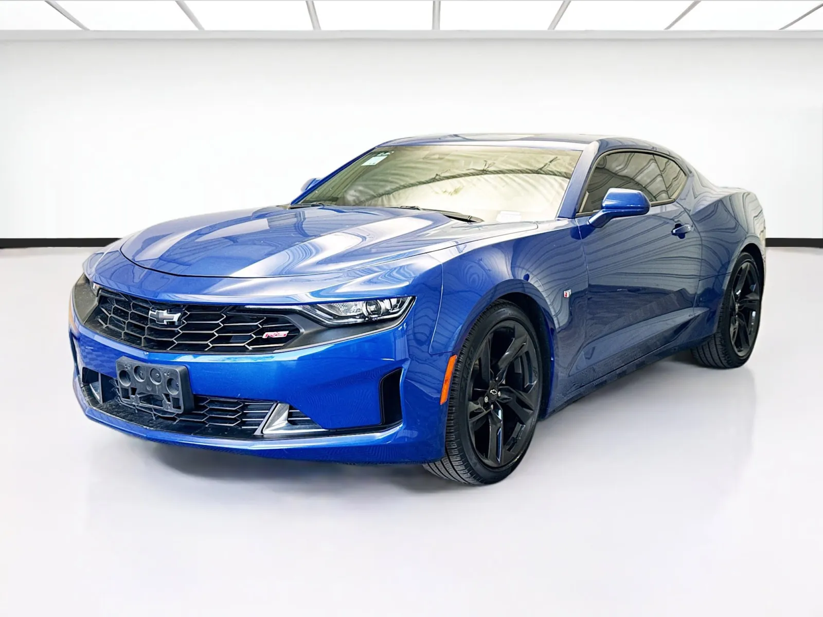 Blue 2021 Chevrolet Camaro 3LT for sale in Montclair, CA