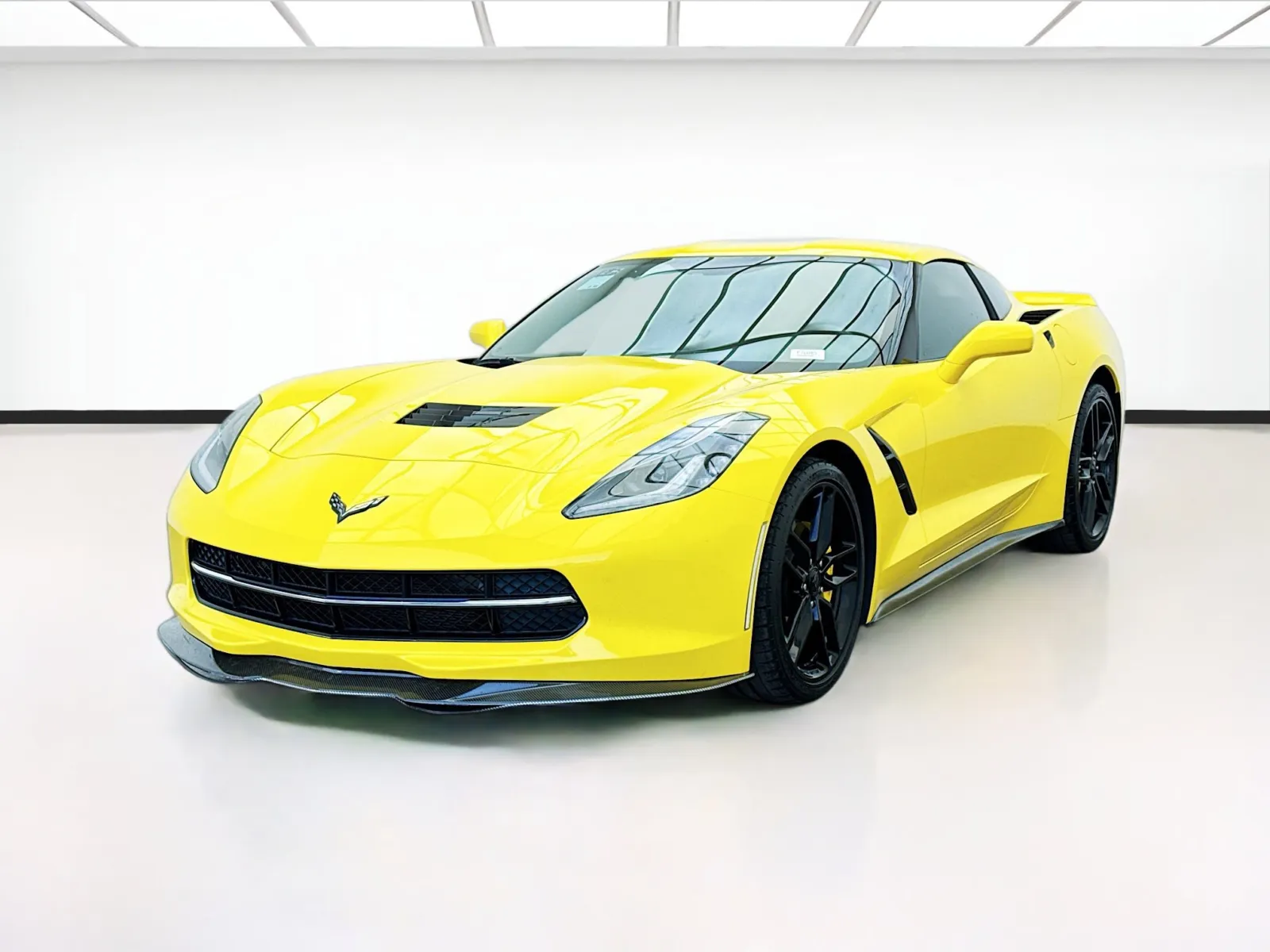 Yellow 2016 Chevrolet Corvette Stingray 1LT for sale in Montclair, CA