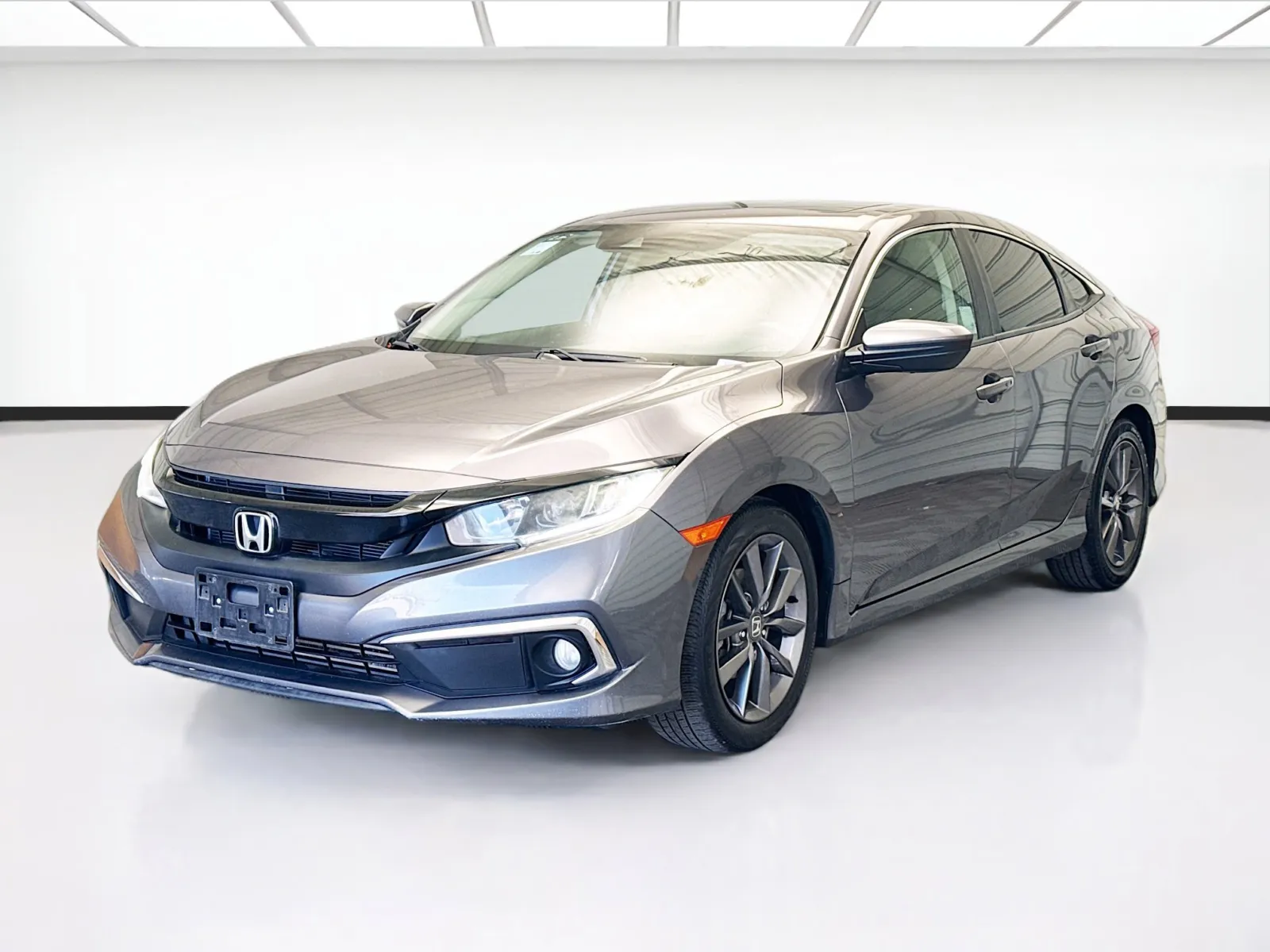 Gray 2020 Honda Civic EX for sale in Montclair, CA