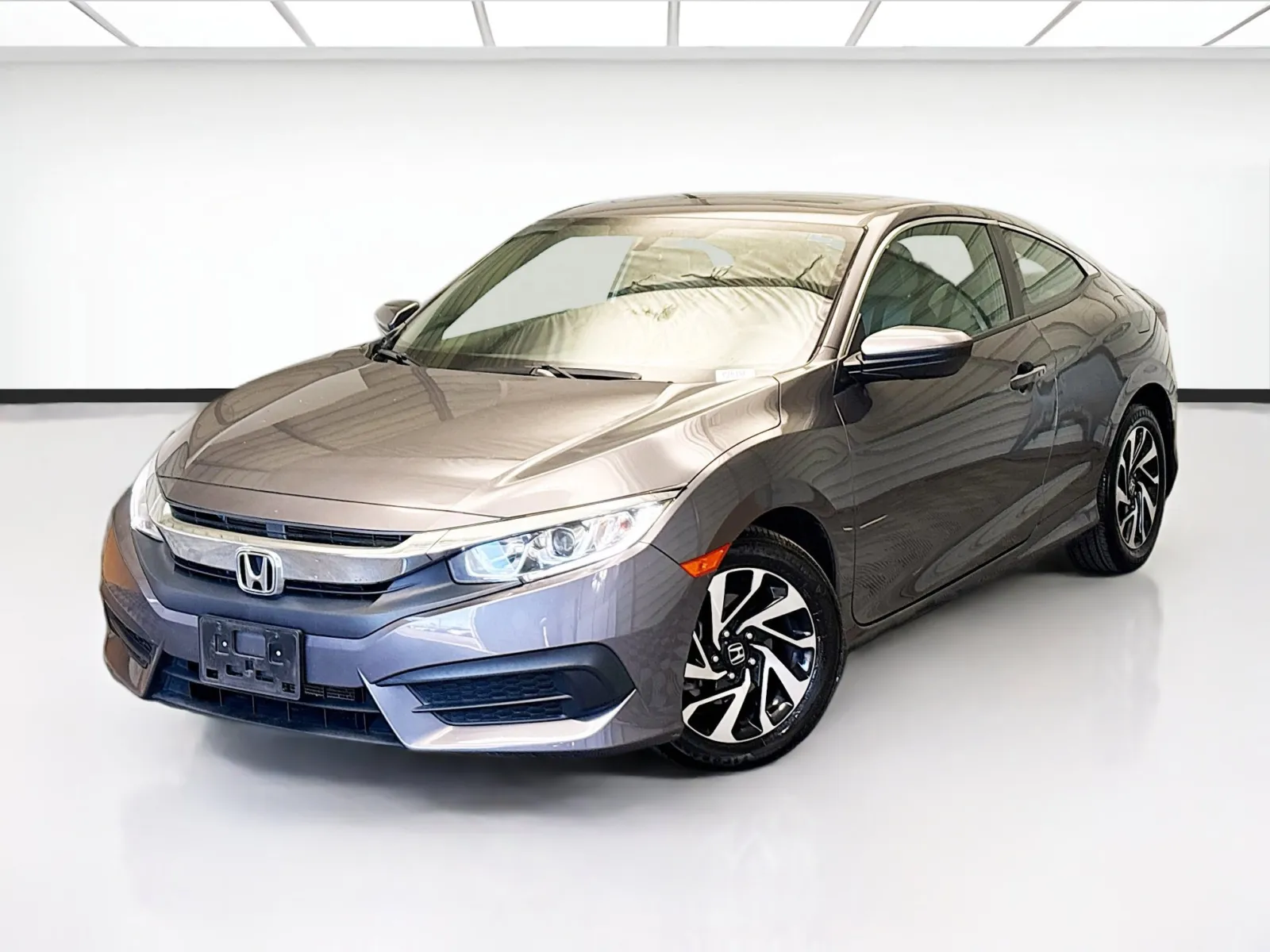 Gray 2017 Honda Civic LX-P for sale in Montclair, CA