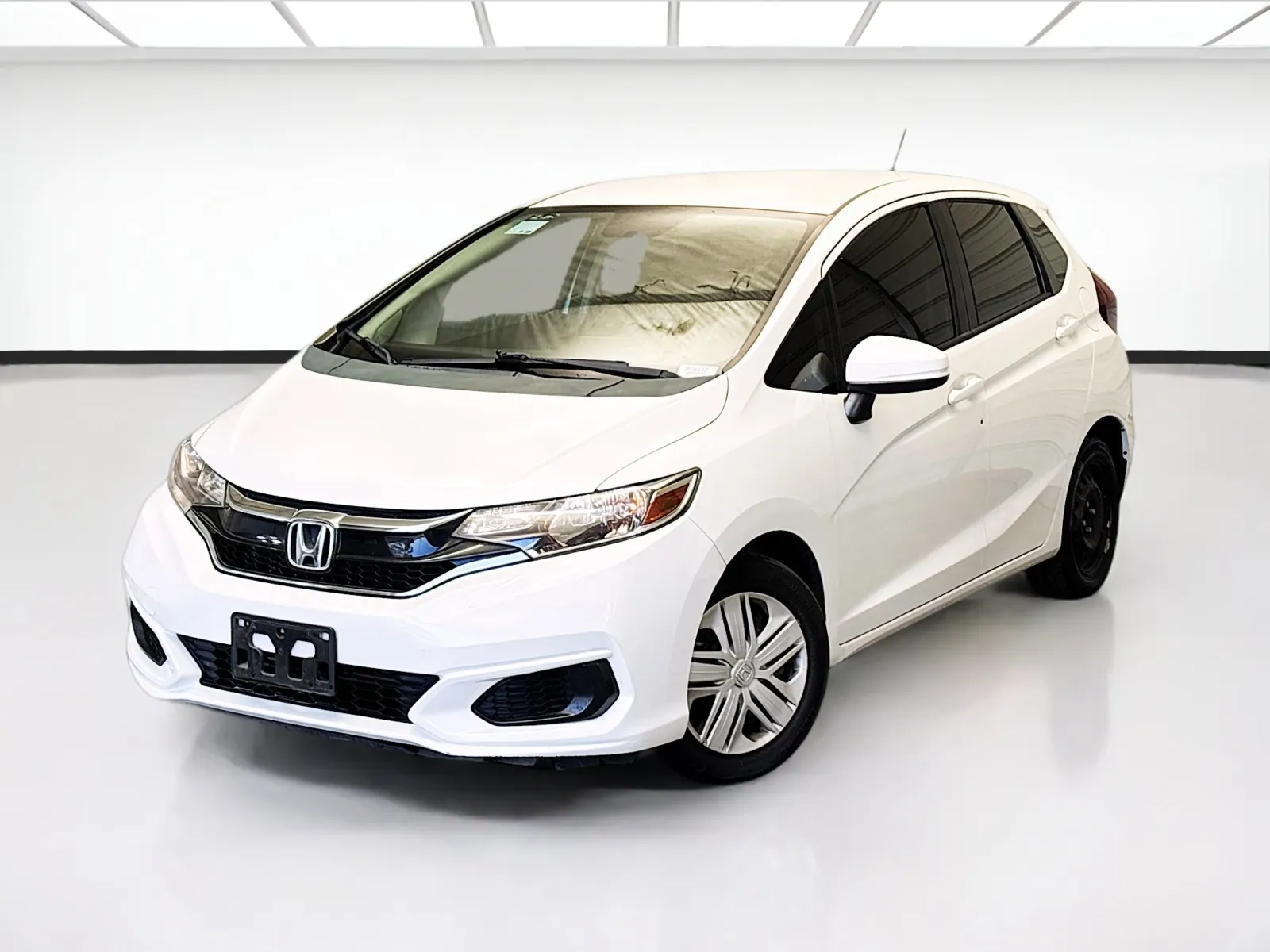 White 2018 Honda Fit LX for sale in Montclair, CA