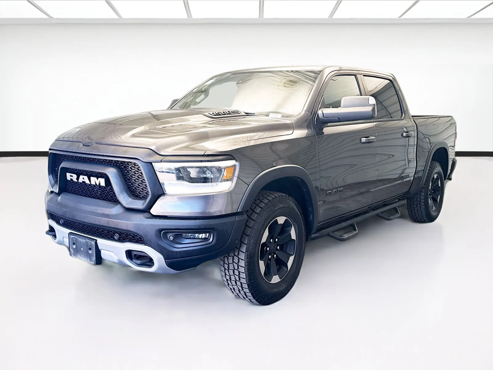 Gray 2019 Ram 1500 Rebel LEVEL 2 & DUAL PANE PANORAMIC SUNROOF for sale in Montclair, CA