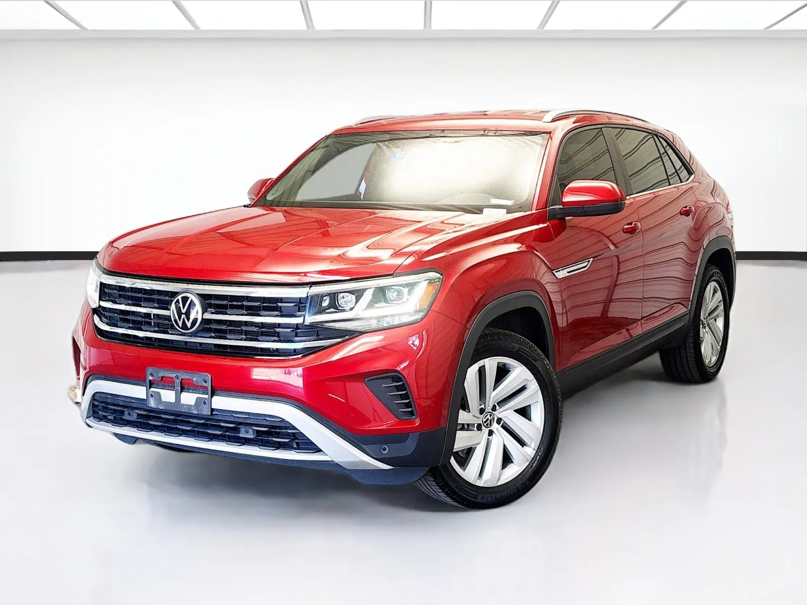 Red 2021 Volkswagen Atlas Cross Sport 2.0T SE w/Technology for sale in Montclair, CA