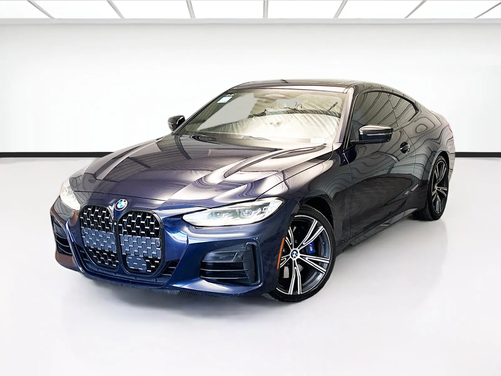 Blue 2021 BMW 4 Series M440i xDrive for sale in Montclair, CA