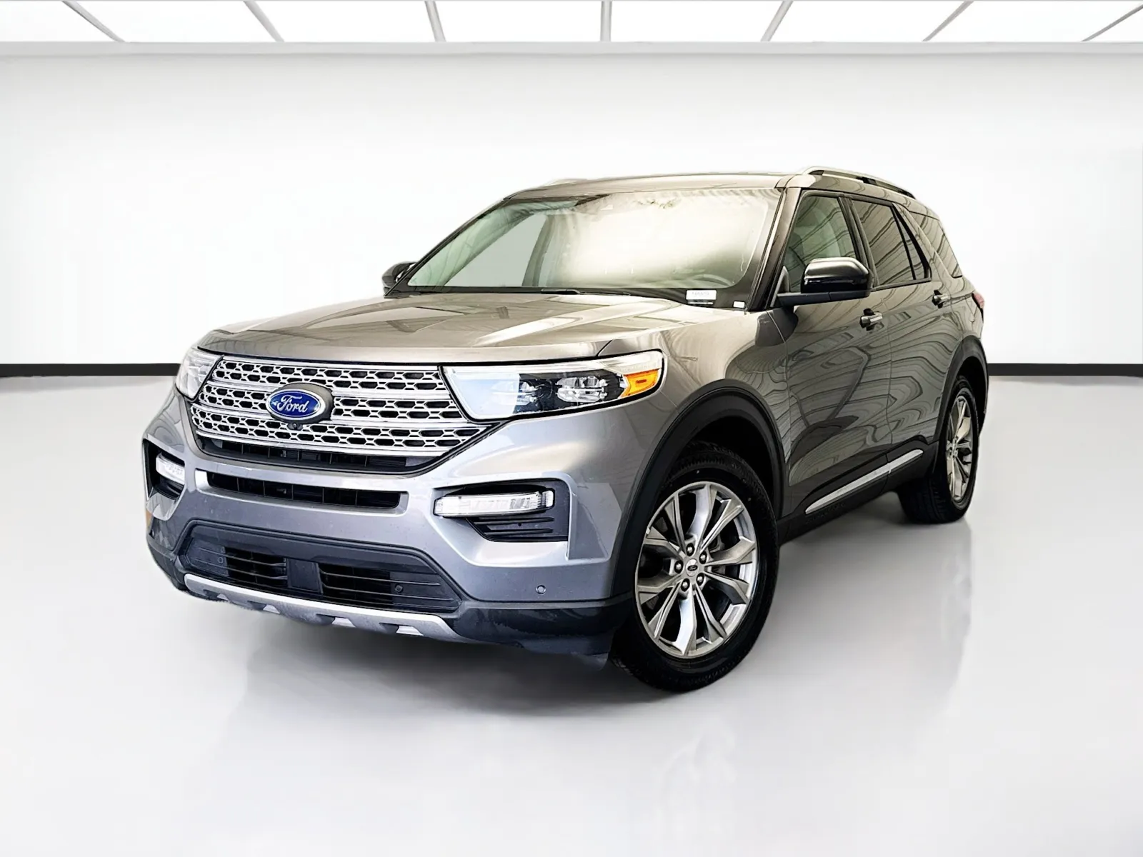 Gray 2023 Ford Explorer Limited for sale in Montclair, CA