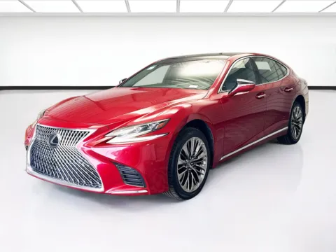 Red 2018 Lexus LS 500 Base for sale in Montclair, CA