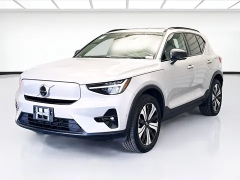 Silver 2023 Volvo XC40 Recharge Pure Electric Twin Plus for sale in Montclair, CA