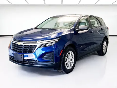 Blue 2022 Chevrolet Equinox LS for sale in Montclair, CA