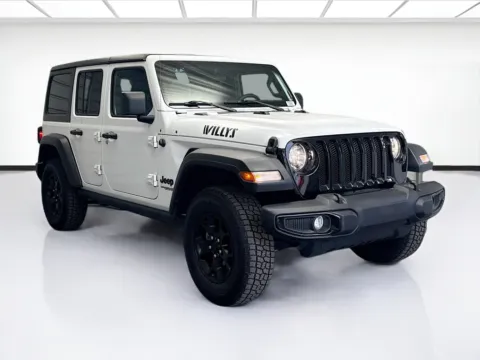 Another view of 2021 Jeep Wrangler Unlimited Willys for sale in Montclair, CA at STG Montclair