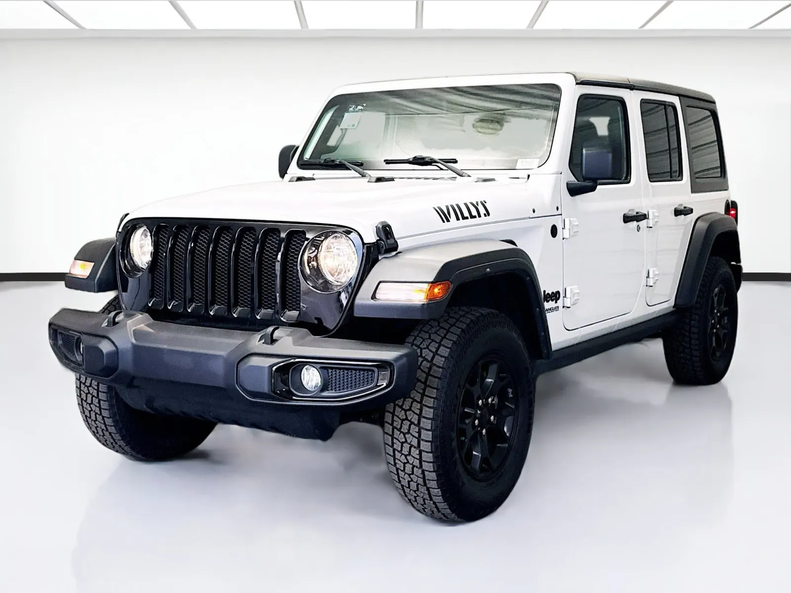 White 2021 Jeep Wrangler Unlimited Willys for sale in Montclair, CA