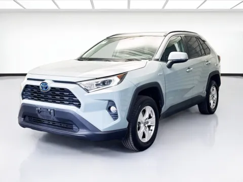 Gray 2021 Toyota RAV4 Hybrid XLE for sale in Montclair, CA