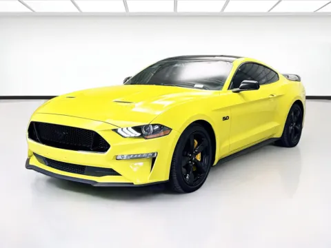 Yellow 2021 Ford Mustang GT for sale in Montclair, CA
