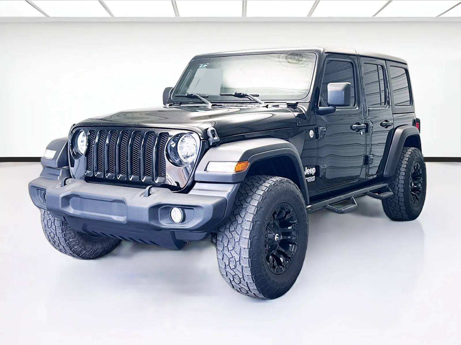 Black 2021 Jeep Wrangler Unlimited Sport S for sale in Montclair, CA