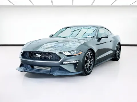 Gray 2018 Ford Mustang EcoBoost Premium for sale in Montclair, CA