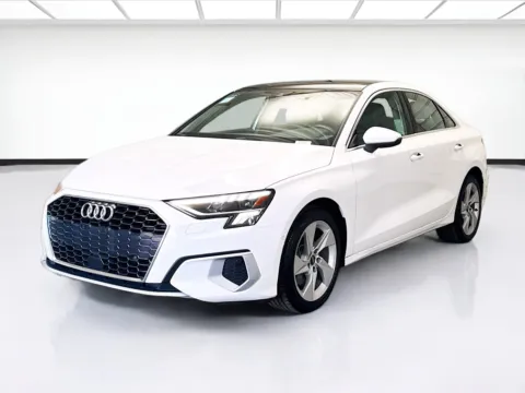 White 2023 Audi A3 40 Premium FrontTrak for sale in Montclair, CA