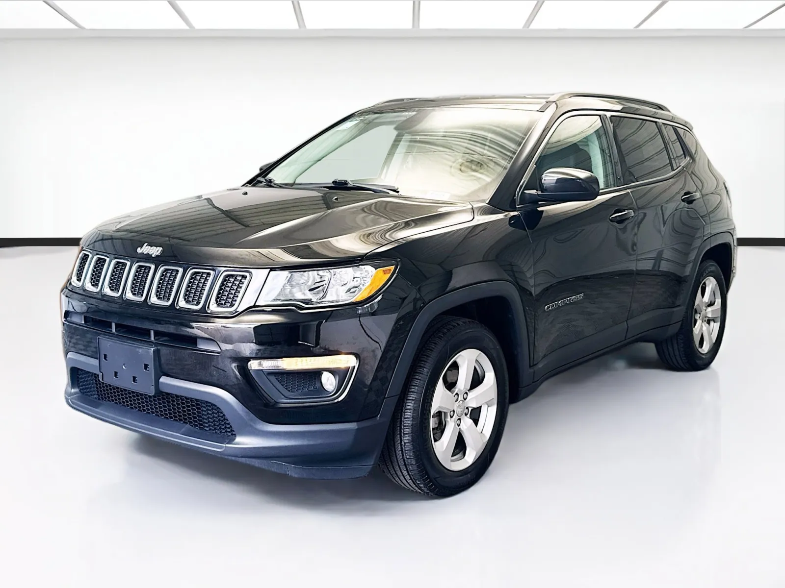 Black 2018 Jeep Compass Latitude for sale in Montclair, CA
