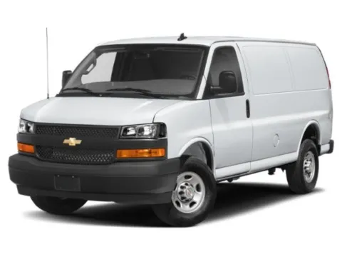 White 2022 Chevrolet Express 2500 Work Van Cargo for sale in Montclair, CA