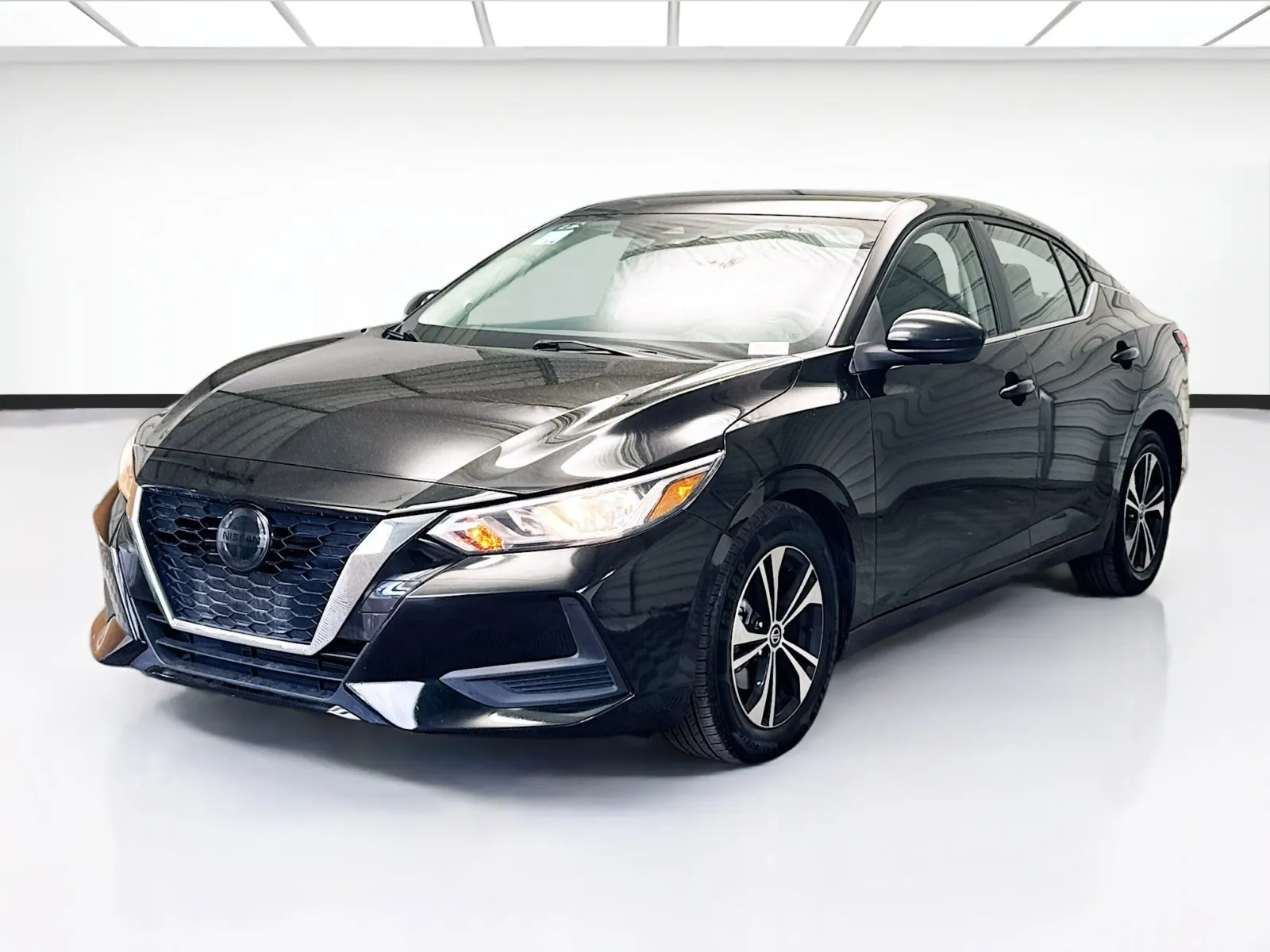 Black 2021 Nissan Sentra SV for sale in Montclair, CA