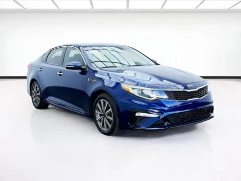Blue 2019 Kia Optima LX for sale in Montclair, CA