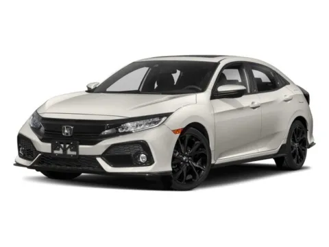White 2018 Honda Civic Sport Touring for sale in Montclair, CA