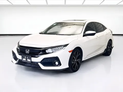 White 2018 Honda Civic Sport Touring for sale in Montclair, CA