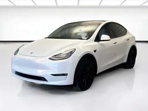 White 2021 Tesla Model Y Long Range 7 Seater for sale in Montclair, CA