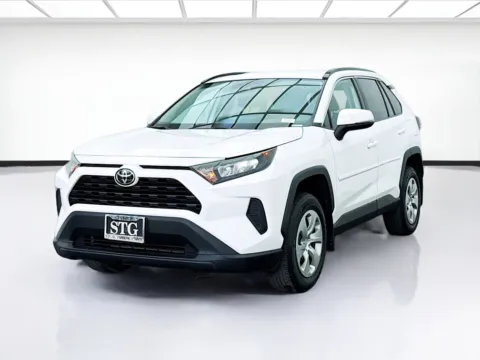 White 2021 Toyota RAV4 LE for sale in Montclair, CA
