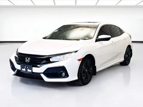 White 2019 Honda Civic EX for sale in Montclair, CA