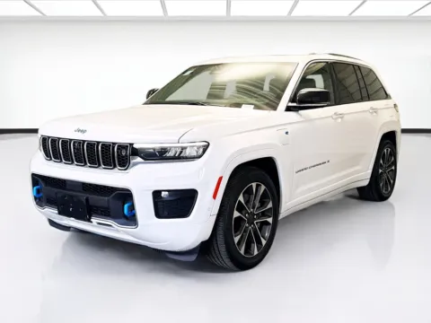 White 2023 Jeep Grand Cherokee Overland 4xe for sale in Montclair, CA