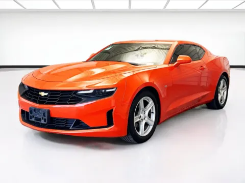 Orange 2019 Chevrolet Camaro 1LT for sale in Montclair, CA