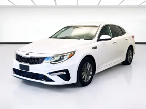 White 2019 Kia Optima LX for sale in Montclair, CA