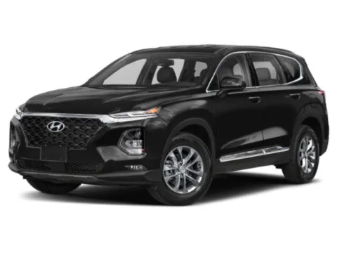 White 2019 Hyundai Santa Fe SE for sale in Montclair, CA
